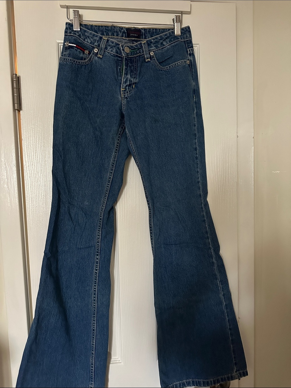 Vintage Tommy Hilfiger Women's Deep Bell Flared Jeans